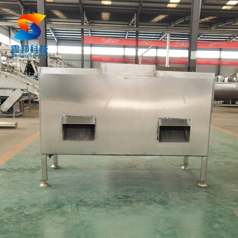 Mesin Pengupas Kulit Ampela Ayam Bebek Tipe Ganda Dua Orang Stainless Steel untuk Pabrik Penyembelihan Unggas
